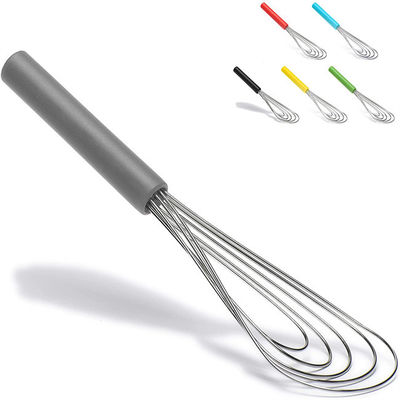 10 Heads Kitchen Utensils Whisk Multifunctional Chrome Plated SS Material