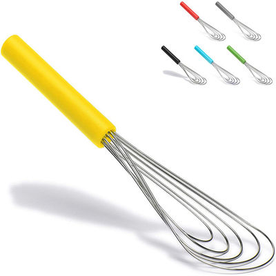 10 Heads Kitchen Utensils Whisk Multifunctional Chrome Plated SS Material
